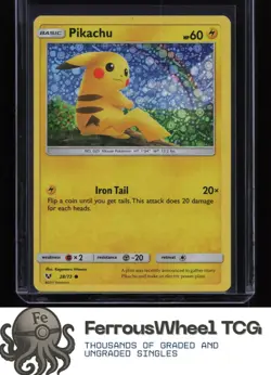 Pikachu (Water Web Holo) 028/073 - Miscellaneous Cards & Products - (NM) - Image 1