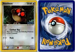 Pokemon Card - Hoothoot 59/115 Unseen Forces 2005 Common Reverse Holo MP - Image 3