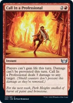 Call In a Professional - Near Mint MTG Streets of New Capenna - Image 1