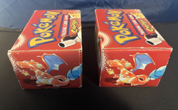 LOT of 2 Pokemon TCG WOTC 1999 Blastoise Base Set Card Box EMPTY Vintage Used - Image 5