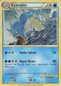 Gyarados Holo Classic Collection Trading Card Game Classic 007/034 NM - Image 1