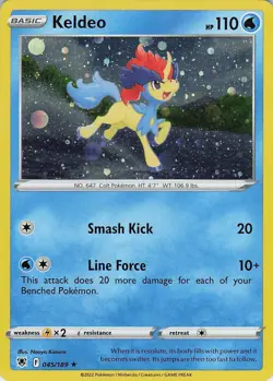 Keldeo - (Cosmos Holo) Holo Holo Rare Miscellaneous Cards & Products 045/189 NM - Image 1