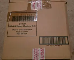 Magic the Gathering (MTG) Ultimate Masters 4 Booster Box Sealed Case - Image 1