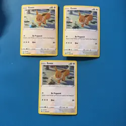 Eevee SWSH190 3x Holo Promo Cards All LP+/NM - Image 1
