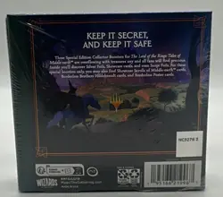 MTG LOTR Tales Of Middle Earth Collector Boosters Special Edition SEALED - Image 2
