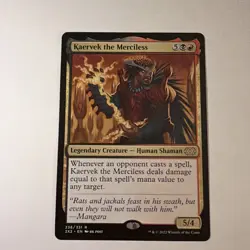 Kaervek the Merciless Regular - Double Masters 2022 MTG-NM - Image 1