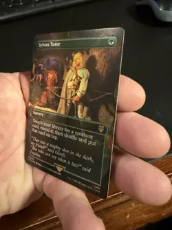 Sylvan Tutor (Borderless Foil) Lord of the Rings NM 531 - Image 3