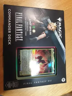 Magic The Gathering - Final Fantasy FF - Cloud Limit Break Commander Deck SEALED - Image 1