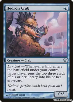 Hedron Crab [ZEN - 47] - NM TCG MTG - Image 1