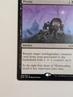 MTG - 1x Persist - Modern Horizons 2 - NM/LP - Rare Black - Magic The Gathering - Image 5