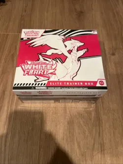 Pokemon TCG White Flare Elite Trainer Box ETB Factory Sealed Brand New Us Seller - Image 1
