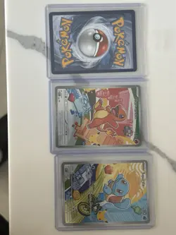 Pokemon First Partner Illustration Collection Series 1 Kanto Gen 1 Starters Set - Image 2