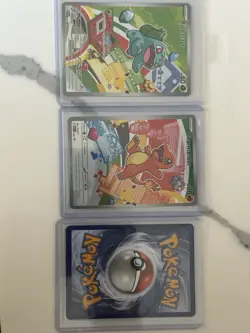 Pokemon First Partner Illustration Collection Series 1 Kanto Gen 1 Starters Set - Image 4