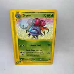 Gloom 78/165 Uncommon Expedition Base Set Pokemon Lightly Played - Image 1