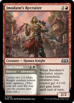 Imodane's Recruiter - Near Mint MTG Wilds of Eldraine - Image 1