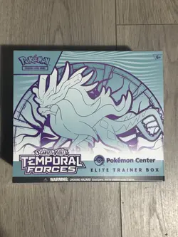 Pokemon Temporal Forces Walking Wake Elite Trainer Box Pokemon Center ETB - Image 1