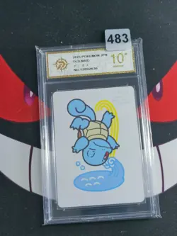 Squirtle Pokemon Japanese Old Maid-P gold 10 - Image 1