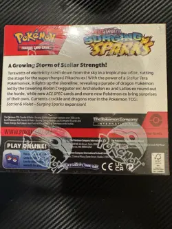 2024 Pokemon Scarlett & Violet Surging Sparks Booster Box Factory Sealed - Image 3