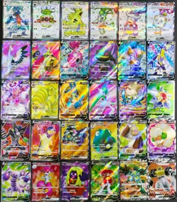 Lot 30 All SR Full Art Holo Pokemon Chinese lucario Ninetales Garchomp NE40 - Image 1