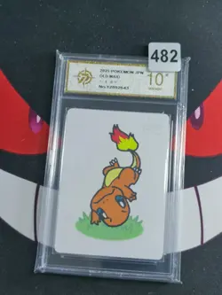 Charmander Pokemon Japanese Old Maid-P gold 10 - Image 1