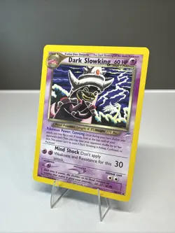 Pokemon Dark Slowking 20/105 Neo Destiny Rare English Unlimited LP/MP - Image 1