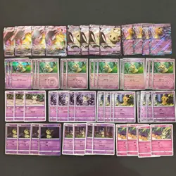 57*Lot Pokemon TCG S-Chinese RRR/RR/R VMAX/V/ex Mimikyu Holo #22 KB72 - Image 1