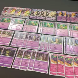 57*Lot Pokemon TCG S-Chinese RRR/RR/R VMAX/V/ex Mimikyu Holo #22 KB72 - Image 2