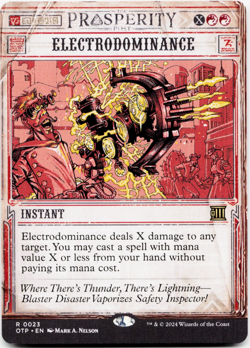 Electrodominance [Outlaws of Thunder Junction: Breaking News] MTG Magic NM/M 🔥 - Image 3