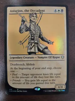 Astarion, the Decadent NM FOIL SHOWCASE Battle for Baldur's Gate MTG FREE SHIP - Image 1