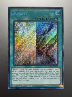 Yugioh - Duality Secret Rare BLMR-EN036, Near Mint, 1st Edition, Pack Fresh - Image 1