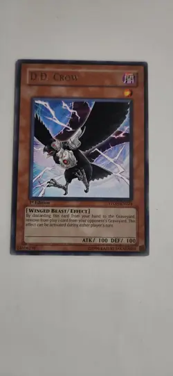 Yu-Gi-Oh! D.D. Crow STON-EN024 1st Edition Rare!!! Played - Image 3