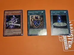 Yugioh Dark Magician Knight Knights Title Sages Stone Secret Rare ROD-EN001 2 3 - Image 2