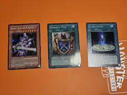 Yugioh Dark Magician Knight Knights Title Sages Stone Secret Rare ROD-EN001 2 3 - Image 3