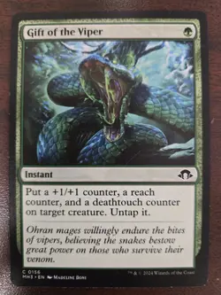 Gift of the Viper NM Modern Horizons 3 MTG FREE SHIPPING - Image 1