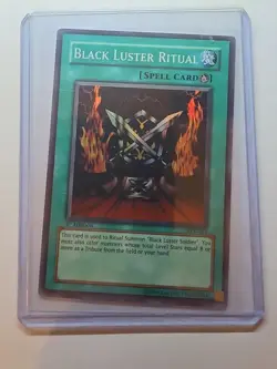 Black Luster Ritual SYE-025 Yugioh TCG Super Rare 1st Ed MP - Image 3