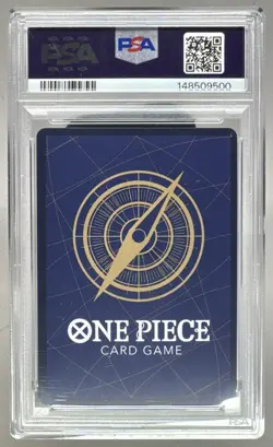 148509500 Shirahoshi 2024 One Piece The Best #OP05-082 Jolly Roger Foil PSA 9 - Image 2