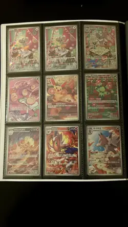 Pokemon TCG Binder Collection of 94 Japanese and Korean cards - SRs/ARs, ACE, EX - Image 2