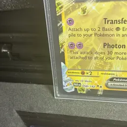 Pokemon TCG Mewtwo ex Full Art Tera Double Rare Holo SV04 058/182 Card - Image 5