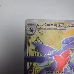 Pokemon Card Cynthia's Garchomp ex 215/182 Ultra Rare Destined Rivals NM - Image 3
