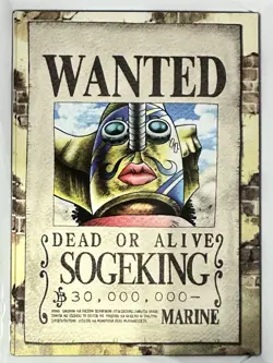 Panini One Piece Epic Journey Trading Card #125 Sogeking Wanted - Image 1