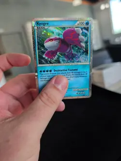 Pokemon TCG Kyogre Call of Legends SL6 Shiny Holo Rare Card 2011 LP - Image 4