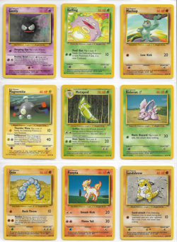 Lot of 30 different 1999 Pokemon cards NM-MT+ All Pictured Front and Back NPW - Image 3