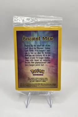 Pokemon Ancient Mew Promo Cards Promo Holo English WotC 2000 Sealed - Image 1