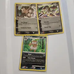 Pokemon TCG Card Lot - Seedot, Nuzleaf, Diamond & Pearl, 5 Cards, Holo, 2007 - Image 2