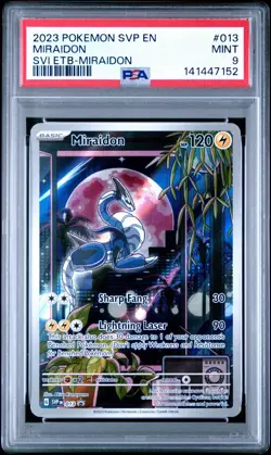 Miraidon #013 PSA 9 Mint Holo Scarlet & Violet Promo Pokemon Card 🔥🔥 - Image 1