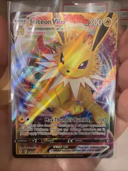 Jolteon VMAX 051/203 Evolving Skies Ultra Rare Full Art Pokemon Card - Image 1