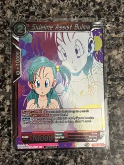 Sideline Assist Bulma BT5-008 C Dragon Ball Super Card Event Pack 4 Promo - Image 1
