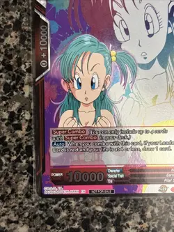 Sideline Assist Bulma BT5-008 C Dragon Ball Super Card Event Pack 4 Promo - Image 2
