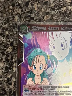 Sideline Assist Bulma BT5-008 C Dragon Ball Super Card Event Pack 4 Promo - Image 3