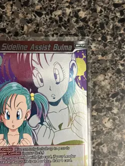 Sideline Assist Bulma BT5-008 C Dragon Ball Super Card Event Pack 4 Promo - Image 4